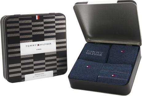 Immagine prodotto Tommy Hilfiger Calze da uomo in confezione da 4 pezzi (confezione da 4, 39 - 42)