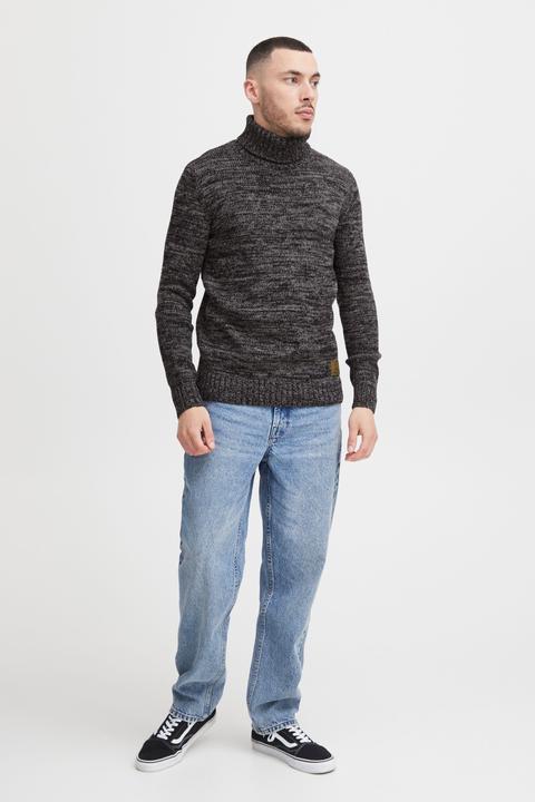 Actual product image Solid Philaremo Men's Roll Neck Jumper Turtleneck Made Of 100% Cotton (XL)