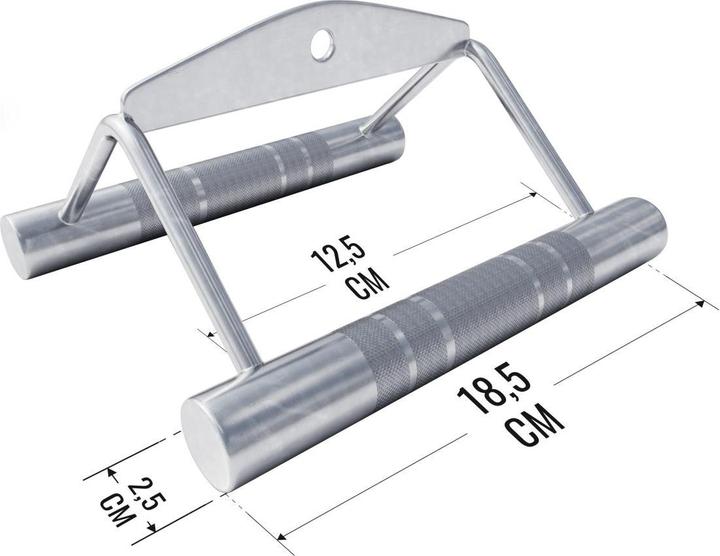 Actual product image Gorilla Sports Rudergriff weiter Griff