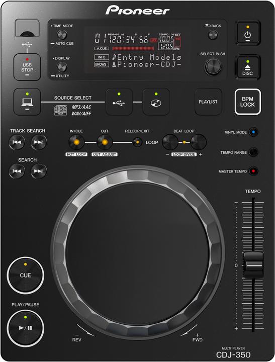 Image du produit Pioneer DJ Cdj-350 (Studio et mixeur live)