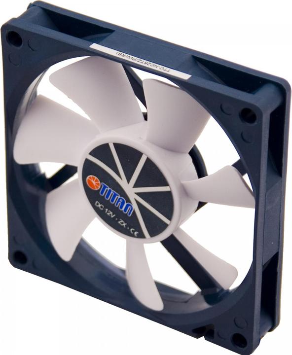 Actual product image Titan Fan, 60 x 60 x 10 mm, with tacho signal, liquid plain bearing 12 V DC, 15.3 mü/h, 3600 rpm, <2 (60 mm, 1 x)