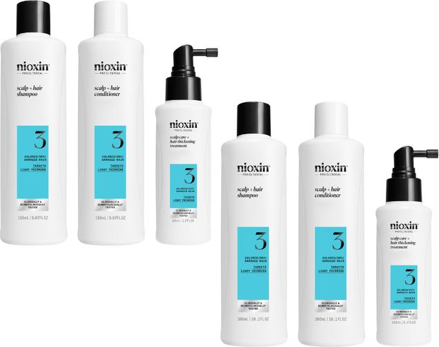 Actual product image Nioxin Scalp + Hair Thickening System 3 (Hair care set)