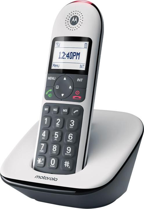 Produktbild Motorola CD5001 White - Grosse Tasten - Hörgerätekompatibel