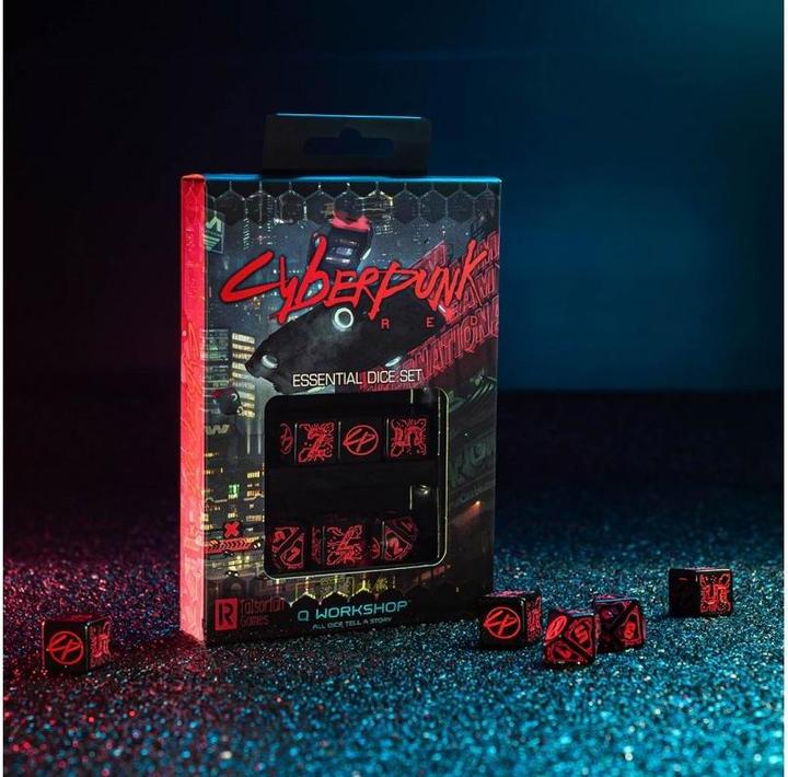 Image du produit Q Workshop SCPE06 - Cyberpunk Rouge : Night City Essential Set