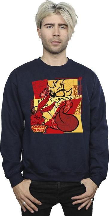 Produktbild Looney Tunes Taz Bugs Rabbit New Year Sweatshirt (4XL)