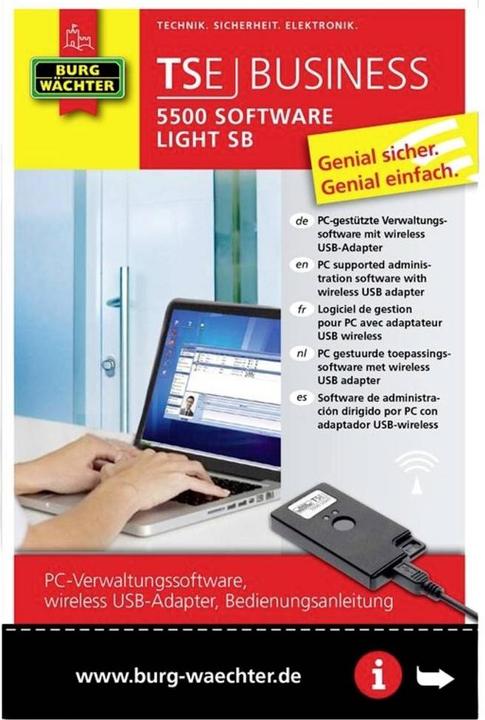 Burg Wächter Software TSE 5500 Software Light SB User 15 pcs.door locks 8 pcs.