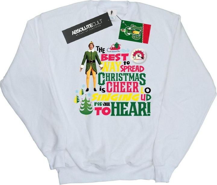 Elf Christmas Cheer Sweatshirt Mädchen