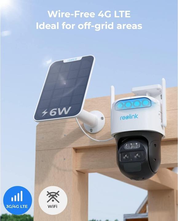 Actual product image Reolink TrackMix LTE incl. Solar Panel Plus (2560 x 1440 Pixels)