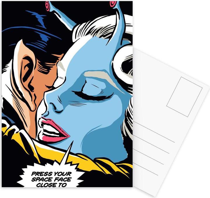 Image du produit Juniqe A Love from Outer Space - Pop Art (5 pcs)