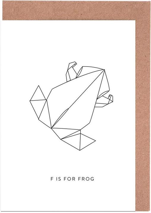 Produktbild Juniqe Origami-Frosch (3 Stk.)