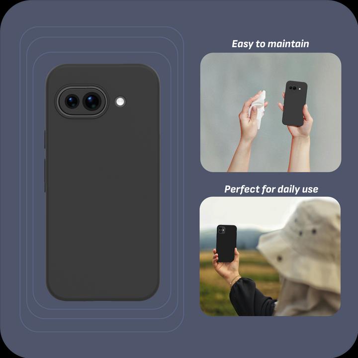 Actual product image Cazy Soft TPU protective cover (Google Pixel 9a)