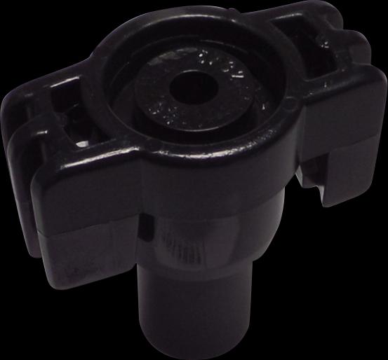 NaanDan Kunststoff-Hauptdüse 4,0mm schwarz Typ 233