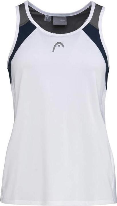 Head Club Tank Top G weiss/dunkelblau