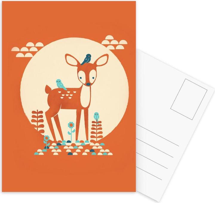 Actual product image Juniqe Little Birds - Deer (3 pcs.)