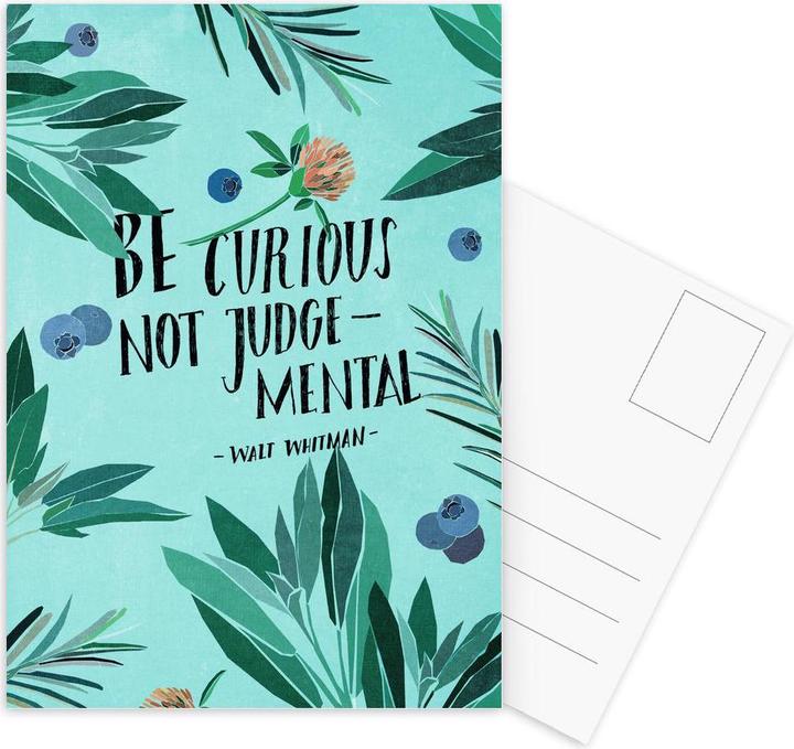 Immagine prodotto Juniqe Essere curiosi - Citazioni e slogan (3 pz.)