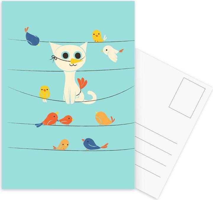 Image du produit Juniqe Bird Watching - Chats (10 pcs)