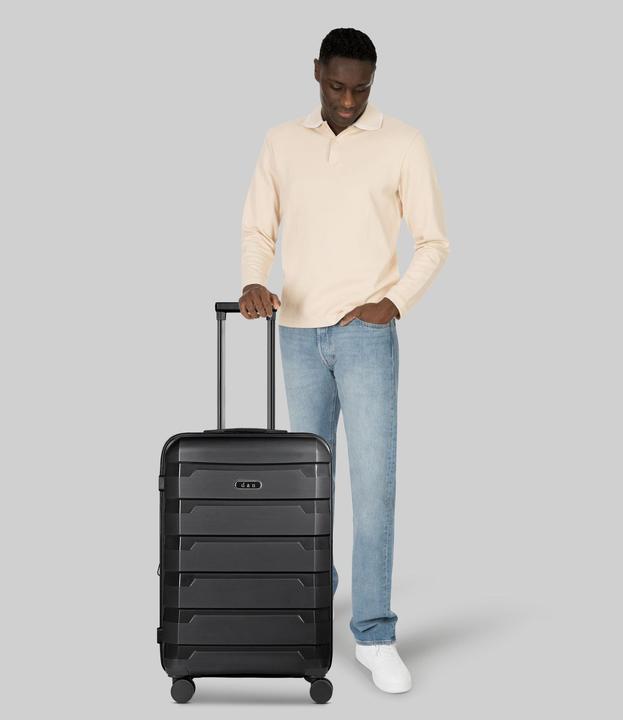 Immagine prodotto D&N South Dakota 4 Rollen Trolley M 66 cm mit Dehnfalte (62 l)
