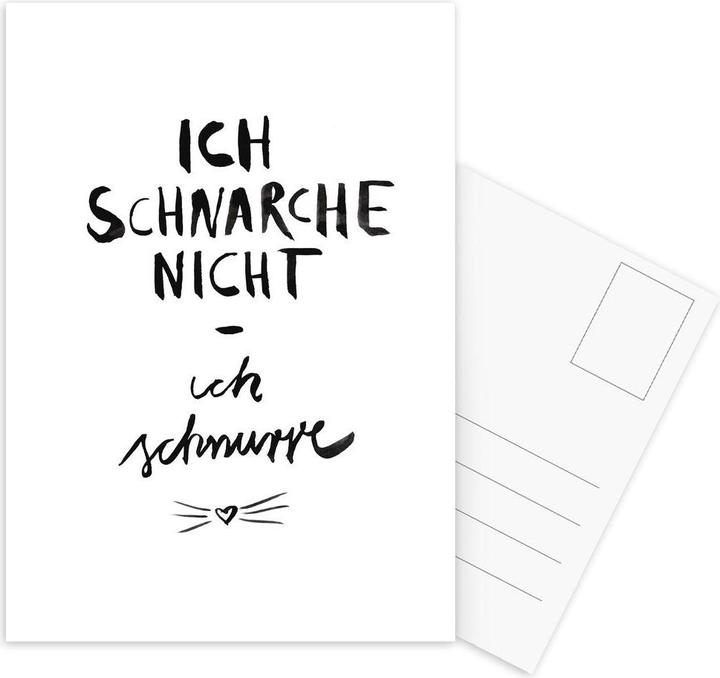 Image du produit Juniqe Schnurren - Citations et slogans (3 pcs)