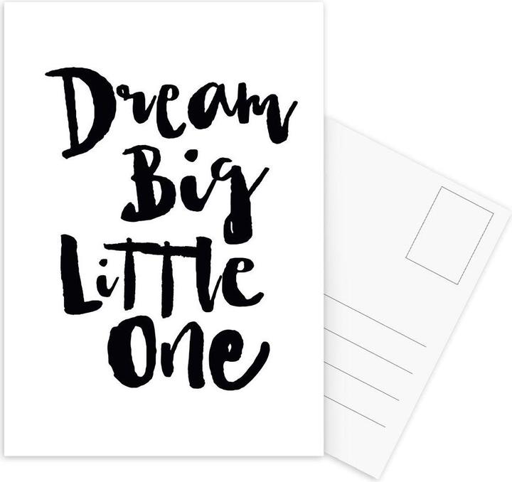 Produktbild Juniqe Dream Big Little One - Zitate & Slogans (3 Stk.)