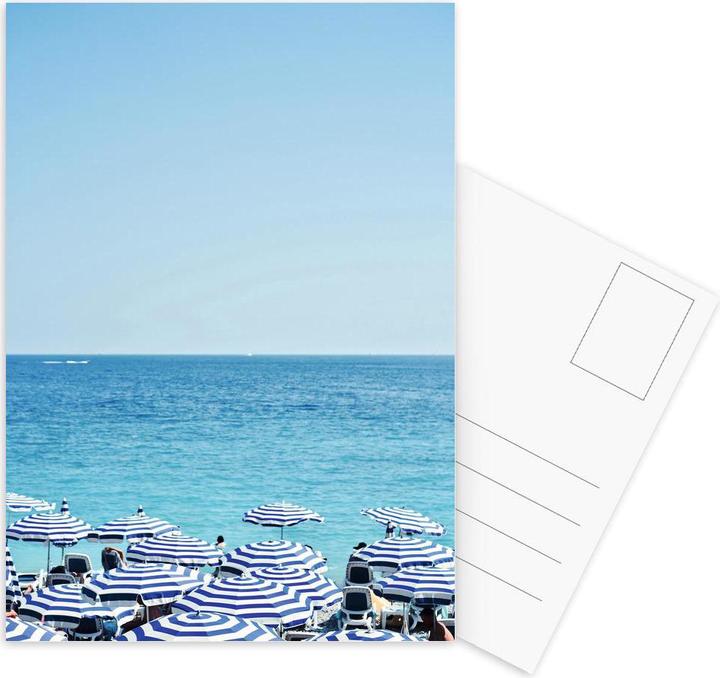 Actual product image Juniqe Hues Of Blue - Beaches (5 pcs.)