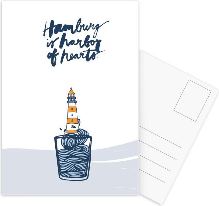 Image du produit Juniqe Harbor of Hearts - Hambourg (3 pcs)