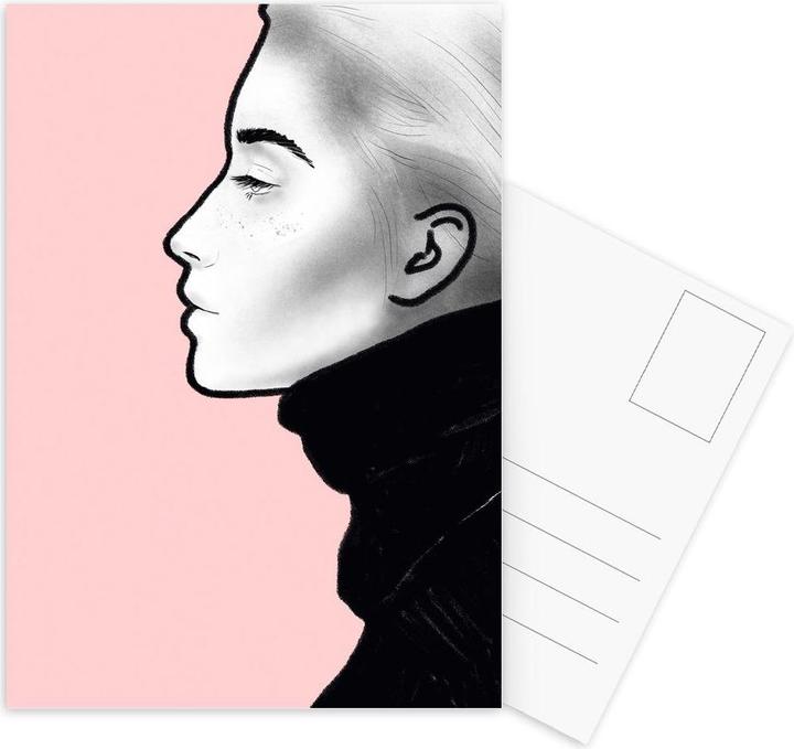 Immagine prodotto Juniqe G I R L S 04 - Illustrazione di moda (3 pz.)