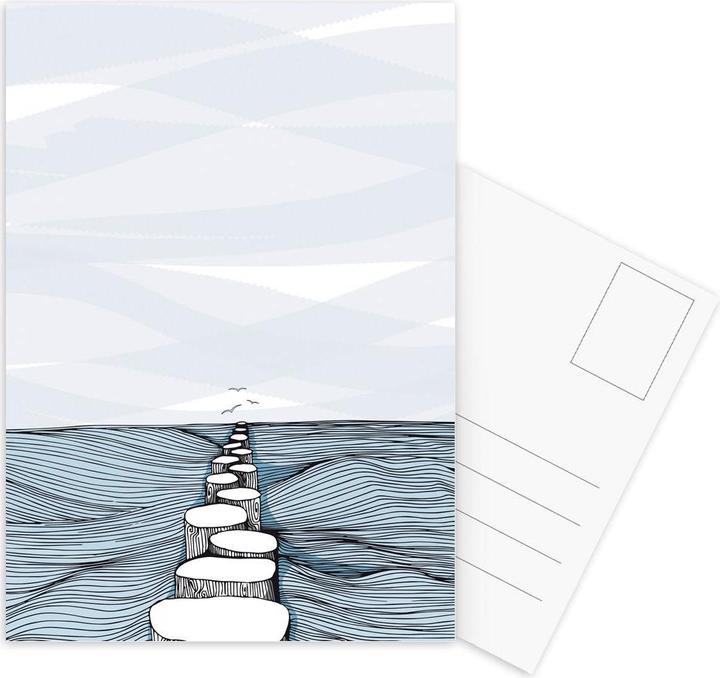 Immagine prodotto Juniqe Something Calm - Oceani, mari e laghi (5 pz.)
