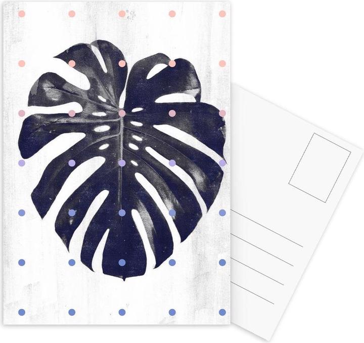 Image du produit Juniqe Monstera + dots - Feuilles & Plantes (3 pcs)