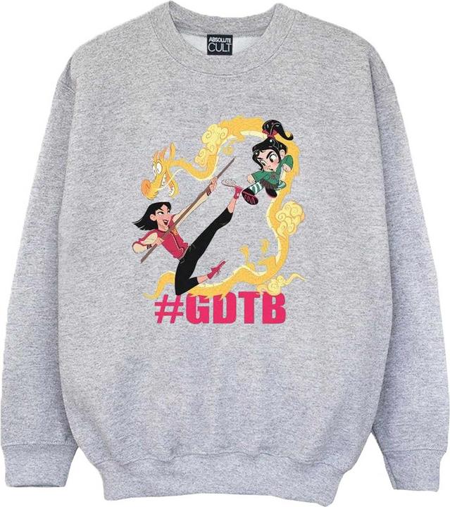 Disney Wreck It Ralph Mulan And Vanellope Sweatshirt Jungen