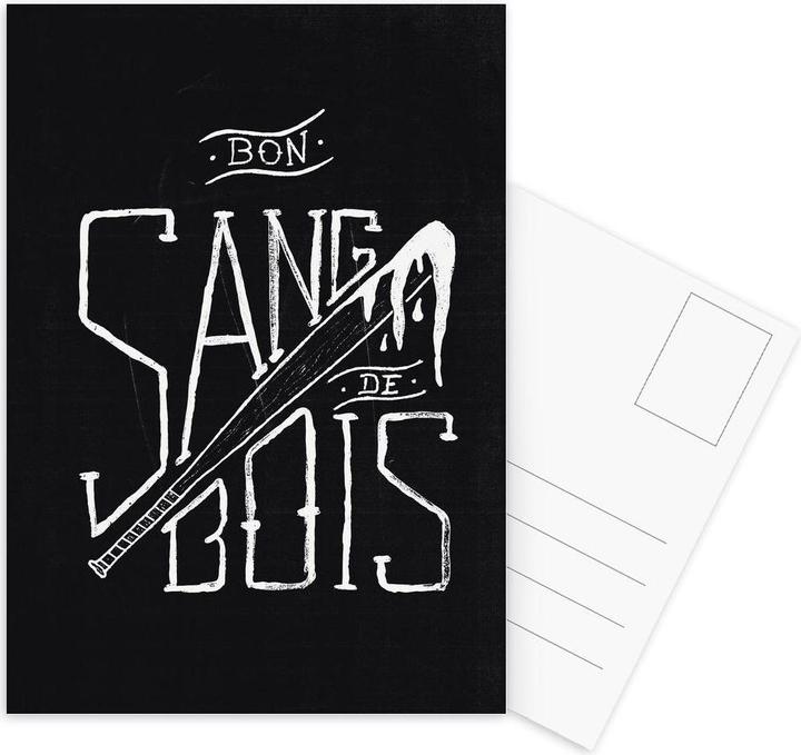 Image du produit Juniqe Bon sang de bois - Citations et slogans (3 pcs)
