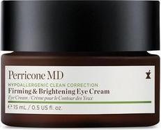 Actual product image Perricone MD Hypoallergenic Clean Correction Firming & Brightening Eye Cream 0.5 fl. oz. (Crème, 15 ml, Day + Night)
