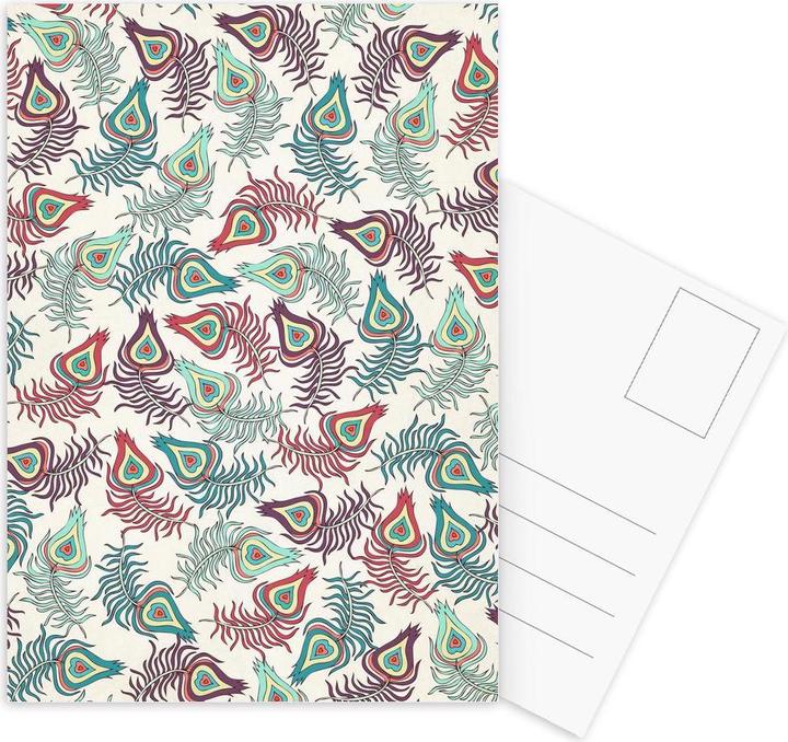 Actual product image Juniqe Peacock Feathers - Peacocks (3 pcs.)
