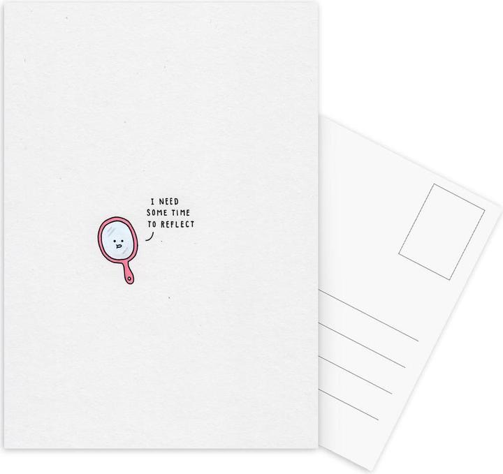Actual product image Juniqe Mirror - Quotes & Slogans (3 pcs.)