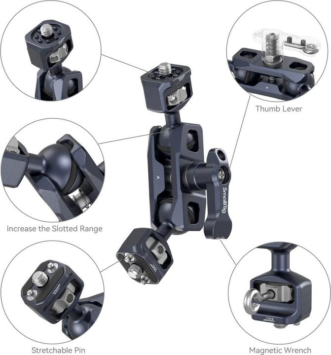 Image du produit SmallRig 4123 Magic Arm For Sony FX6/ FS5/ FS5II