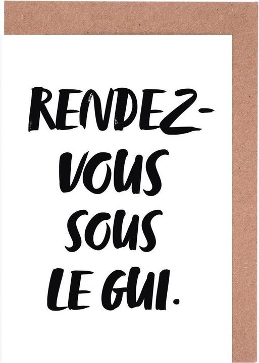 Image du produit Juniqe Rendez-vous sous le gui - Noël (3 pcs)