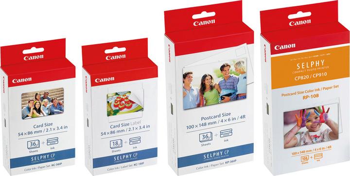 Actual product image Canon Rp-108 (120 g/m², 100 x 148 mm, 108 x)