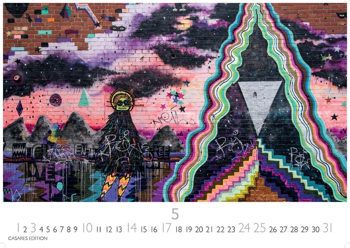 Produktbild Berlin Street Art 2026 L 35x50cm (35 x 50 cm, Deutsch)