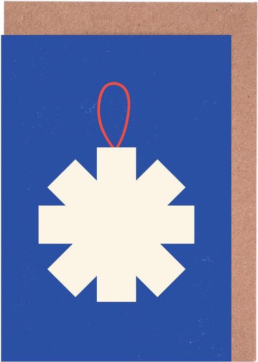 Actual product image Juniqe Simple Snowflake - Christmas (10 pcs.)