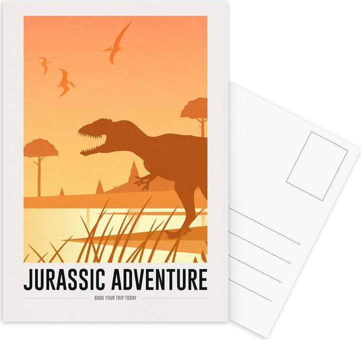 Actual product image Juniqe Jurassic Adventure III - Dinosaurs (3 pcs.)