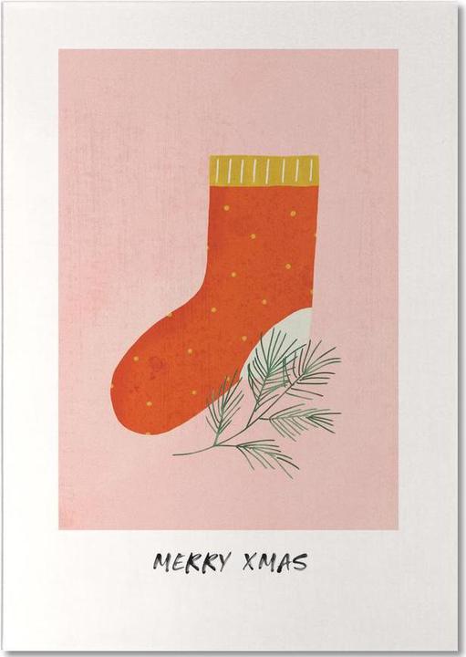 Actual product image Juniqe Stocking - Christmas (A5, Plain)