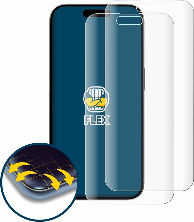 Immagine prodotto BROTECT Full-Cover Pellicola (2 Pezzo/i, Apple iPhone 15 Plus)