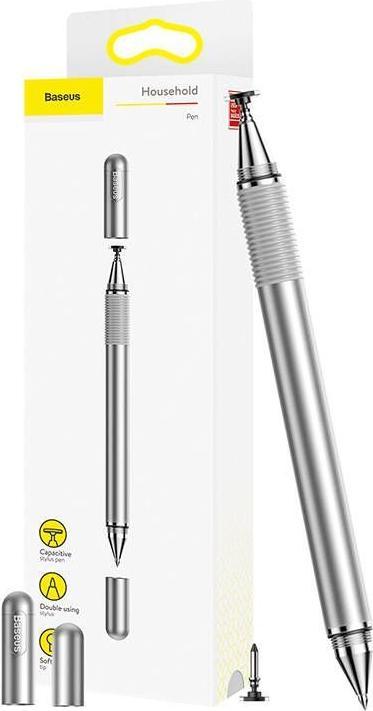 Actual product image Baseus Golden Cudgel Capacitive Stylus Pen Silver