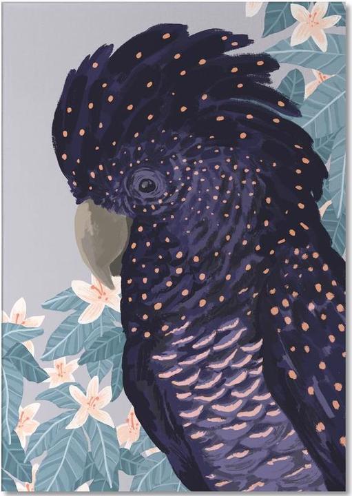 Actual product image Juniqe Black Cockatoo - Birds (A5, Lined)
