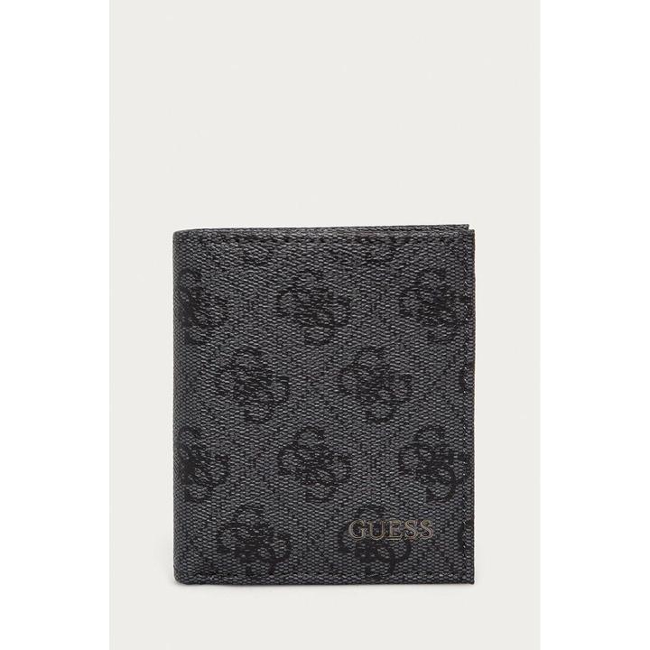 Actual product image Guess Vezzola, Textile Wallet, Small Billfold, SMVEZLLEA22, Black, For Men