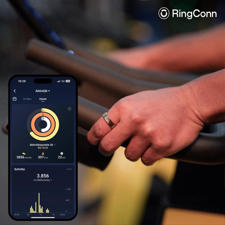 Immagine prodotto RingConn Smart Ring Gen 2 Air (14, Argento)