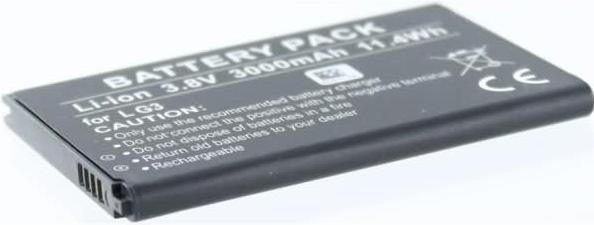 Immagine prodotto AGI 31600 - Batteria - LG - G3 - Nero - Ioni di litio (Li-Ion) - 3000 mAh