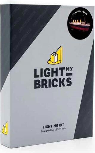 Actual product image Light my bricks LED light set for LEGO Titanic