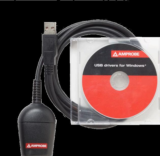 Produktbild Beha Amprobe Fluke USB Downloadkabel TL-USB für ProInstall USB-Treiber-CD (Messleitung)