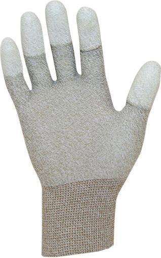 Produktbild RND Handschuhe, Fingerspitzen PU-beschichtet Grösse%3DM weiss Kupfer / Nylon / Polyurethan (M)