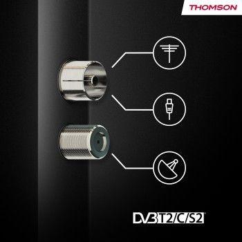 Actual product image Thomson TV 40 Fhd Qled Smart T2/C2s2 Google TV Frameless (40", QLED, Full HD)